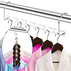 Stainless Steel Clip Stand Clothes Hanger Pants Skirt Clothes Rack Adjustable Pinch Grip Clothing Organizer Save Space Lightinthebox