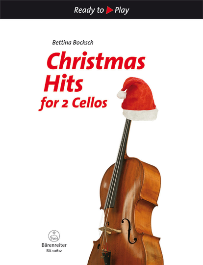 Bettina Bocksch Christmas Hits for 2 Cellos Music Book