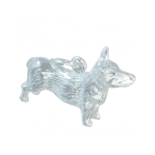 Corgi sterling silver charm .925 x 1 Corgis Queen England Dogs Charms