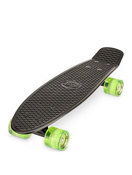 Xootz 22" Led Skateboard Black