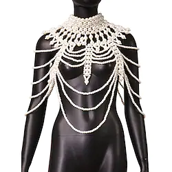 Retro Vintage Roaring 20s 1920s Body Chain Women's Costume Vintage Cosplay Party / Evening Vest Masquerade Lightinthebox