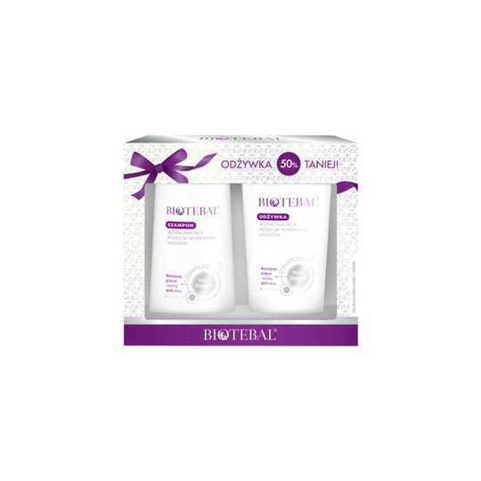 BIOTEBAL HAIR LOSS SET SHAMPOO& CONDITIONER BOXED