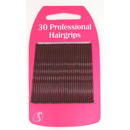 (Long (6cm), Brown) Serenade - Professional Kirby Style Hair Grips