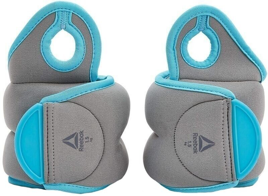Reebok Wrist Weights Grey-Blue 1,5 kg