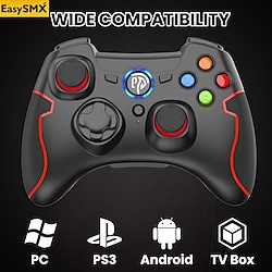 EasySMX Arion 9013 Wireless Gamepad PC Joystick Controller For PS3/Android TV Box/Phone/Nintendo Switch/PC Steam Windows 7 10 11 Lightinthebox