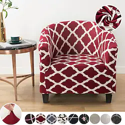 Club Chair Slipcover Stretch Armchair Covers Tub Chair Covers Sofa Cover Couch Furniture Protector With Seat Cushion Cover Couch Covers for Living Room Lightinthebox