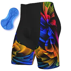 21Grams Men's Bike Shorts Cycling Shorts Bike Shorts Pants Mountain Bike MTB Road Bike Cycling Sports Graphic 3D Pad Cycling Breathable Quick Dry Red Polyester Spandex Clothing Apparel Bike Wear Lightinthebox
