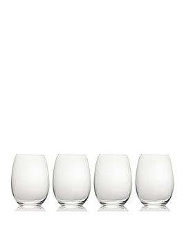 Mikasa Julie Stemless Wine Glasses &Ndash; Set Of 4
