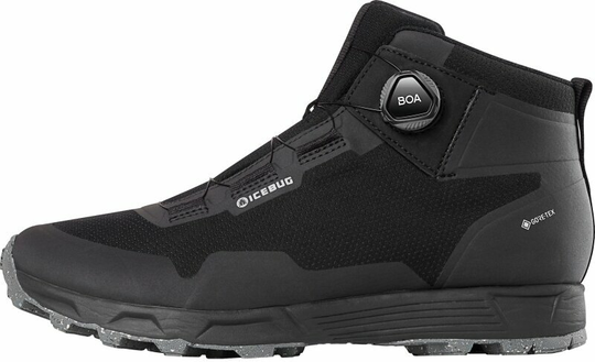 Icebug Mens Outdoor Shoes Rover Mid Mens RB9X GTX Black/State Grey 41,5
