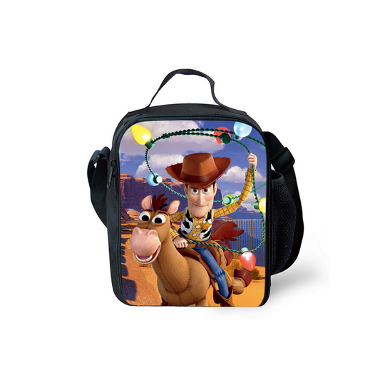 (Style 07) Toy Story Lunch Bag Picnic Students Outdoor box