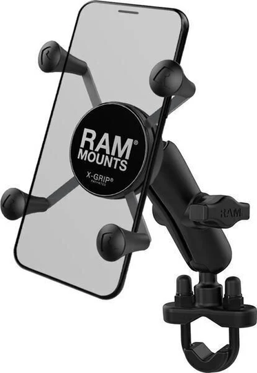 Ram Mounts X-Grip Phone Mount with Handlebar U-Bolt Base