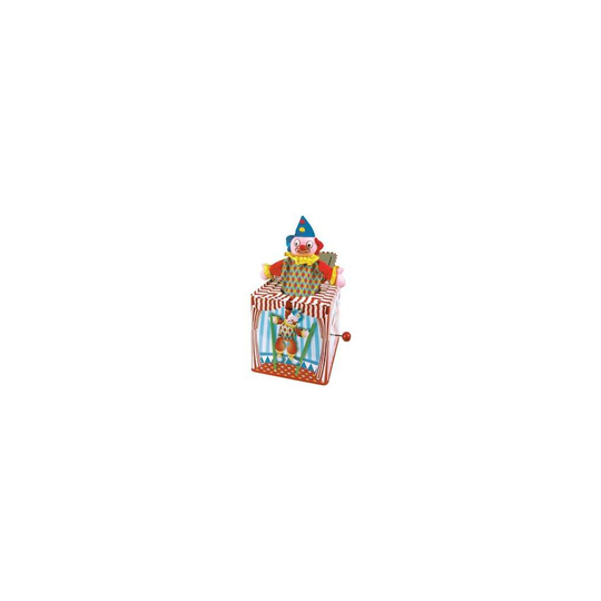 Clown Jack In The Box Toy - Tobar Pop New Musical Kids - jack box clown tobar pop toy new musical kids
