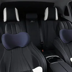 100% Pure Memory Foam Car Headrest Pillow Car Pillow for Driving with Adjustable Strap Breathable Removable Cover Ergonomic Design - Softness Travel Car Neck Pillow Lightinthebox