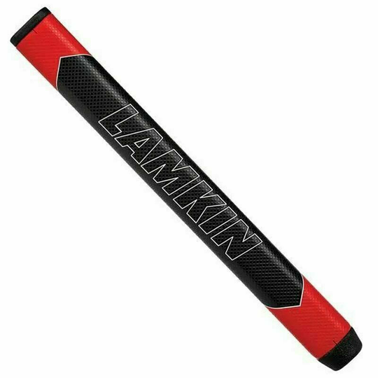Lamkin Sink Fit Pu Straight Putter - Black/Red