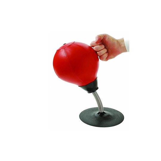 Desktop Punching Bag Stress Buster Ball Stress Relief Toys With Pump For Office Home