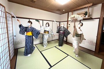 Japanese Traditional Dance Experience - Manners and Kimono Dressing Course