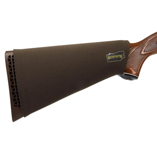 (Brown Smooth) Beartooth Stock Guard - Gun Stockguard Smooth 2.3mm Non Slip Neoprene