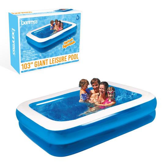 Benross 83400 Inflatable Family Paddling & Swimming Pool / Easy Setup