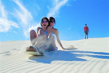 Sandboarding Capetown at the Atlantis Sand Dunes
