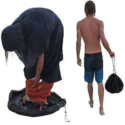 Wetsuit Changing Mat Waterproof Dry Bag for Surfer Beach Swimming Clothes Wetsuit Storage Bag Diving Surf Bag 50/90/130cm Lightinthebox