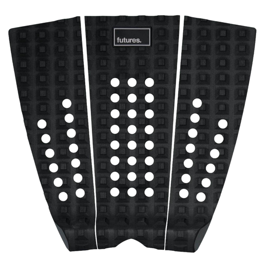 Futures F3P Brewster Tail Pad Surfboard Deck Grip Black