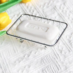 Iron Bathroom Toilet Soap Box Laundry Soap Rack Drain Soap Rack Metal Soap Holder Lightinthebox