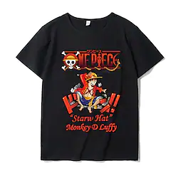 Inspired by One Piece Monkey D. Luffy Roronoa Zoro T-shirt Cartoon Manga Anime Harajuku Graphic Kawaii T-shirt For Men's Women's Unisex Adults' Hot Stamping 100% Polyester Lightinthebox