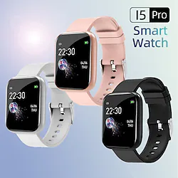 iMosi I5 Pro Smart Watch 1.3 inch Smartwatch Fitness Running Watch Bluetooth Pedometer Sleep Tracker Sedentary Reminder Compatible with Android iOS Women Men Long Standby IP 67 34mm Watch Case Lightinthebox