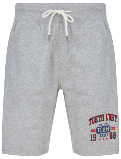 Jogger Shorts Founder Short Loopback Fleece Jogger Shorts in Light Grey Marl - Tokyo Laundry / S - Tokyo Laundry