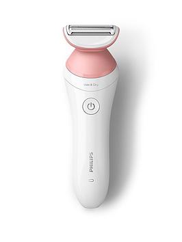 Philips Series 6000 Wet &Amp; Dry Lady Shaver With 7 Attachments Brl146/00