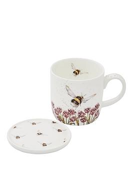 Royal Worcester Mug & Coaster Set