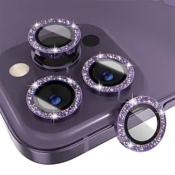 [2 Pack] [3 Pack] Phone Camera Lens Protector For Apple iPhone 14 Pro Max iPhone 13 Pro Max 12 Mini 11 Aluminum alloy 9H Hardness Diamond Scratch Proof Phone Accessory Lightinthebox