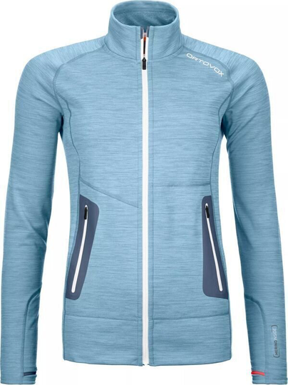Ortovox Outdoor Jacket Fleece Light W Light Blue Blend L