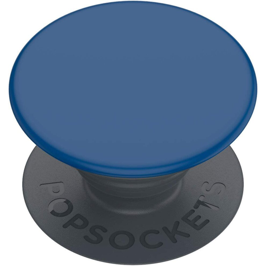 (Classic Blue) PopSockets PopGrip Basic Expanding Stand and Grip for Smartphones (Not Swappable)