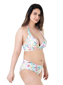 Dorina Koro Halterneck Bikini Top - White