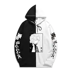 Inspired by Tokyo Revengers Mikey Hoodie Cartoon Manga Anime Harajuku Graphic Kawaii Hoodie For Men's Women's Unisex Adults' Hot Stamping 100% Polyester Lightinthebox