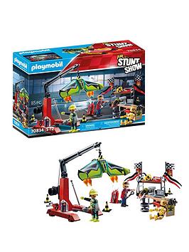 Playmobil Air Stunt Show 70834 Repair Shop, One Colour