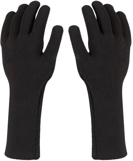 Sealskinz Waterproof All Weather Ultra Grip Knitted Gauntlet Black S