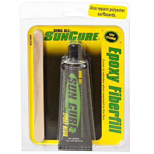 Ding All Sun Cure Epoxy Fiberfill Mini Tube Surfboard Repair - 1oz