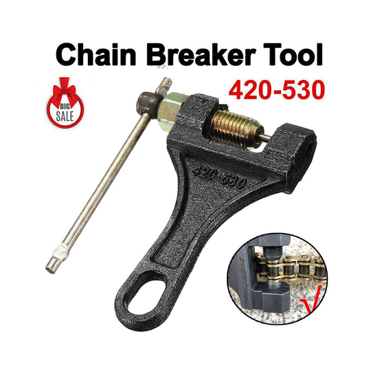 Motorcycle Chain Breaker Motorbike Splitter Link Removal Repair Tool