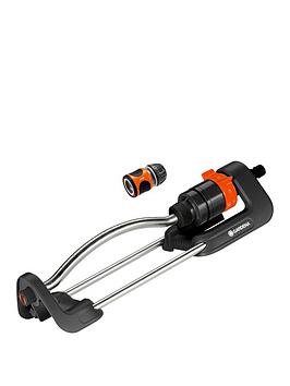 Gardena Classic Oscillating Sprinkler Polo 220 + Free Connector