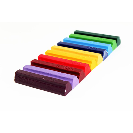 (975 - Mixed RAL colours) Konig Soft Wax Furniture Repair Filler Sticks Set