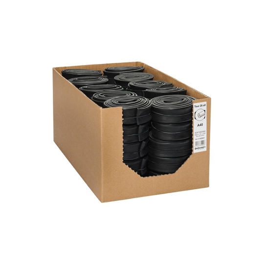 Continental Tour 40 MM Schrader Valve Inner Tube - Service Box Of 50