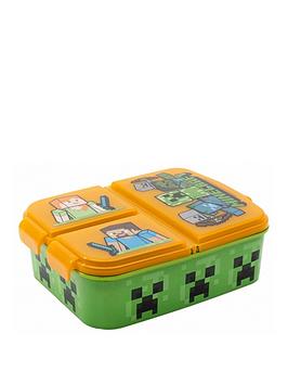 Minecraft Multi-Compartment Lunch Box