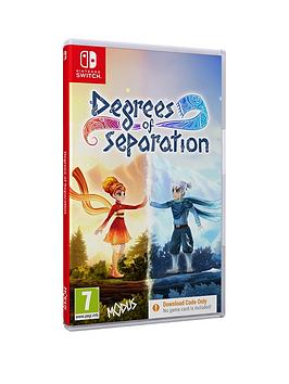 Nintendo Switch Degrees Of Separation - Code In Box