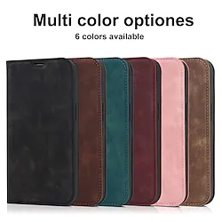 Phone Case For Apple Wallet Card iPhone 14 Pro Max 13 12 11 Pro Max Mini X XR XS 8 7 Plus Flip Magnetic Full Body Protective Solid Colored PU Leather (12 13 14 series compatible with magsafe) Lightinthebox