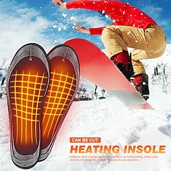 USB Electric Heated Insole Warm And Comfortable Foot Warmer Washable Adjustable Size Men's Women's Outdoor Sports Lightinthebox