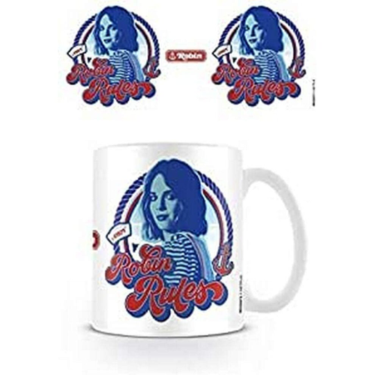 Stranger Things Ceramic Mug with Robin Rules Graphic in Presentation Box - Official Merchandise, MG25872