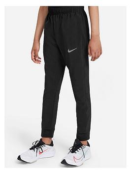 Nike Boys Dri-FIT Woven Jogger - Black, Black, Size Xs