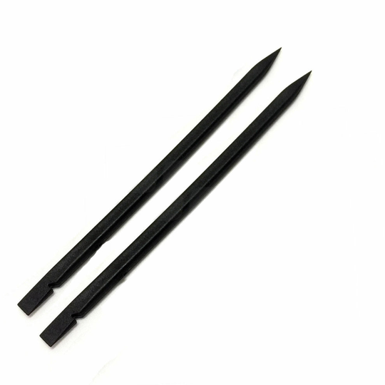 2 X PCS BLACK PlASTIC SPUDGER SET REPAIR OPENING PRY TOOL FOR APPLE IPAD IPHONE